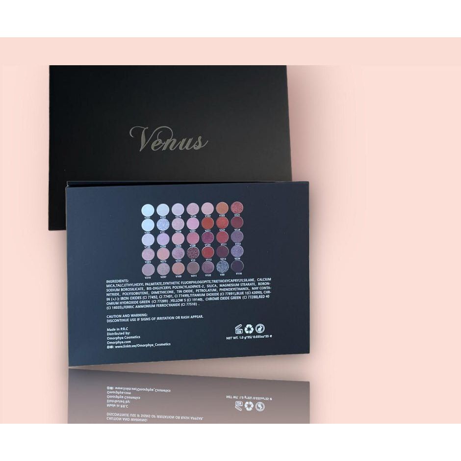 Venus Shades (Nude Eyeshadow) , Eyeshadow- Omorphya Cosmetics
