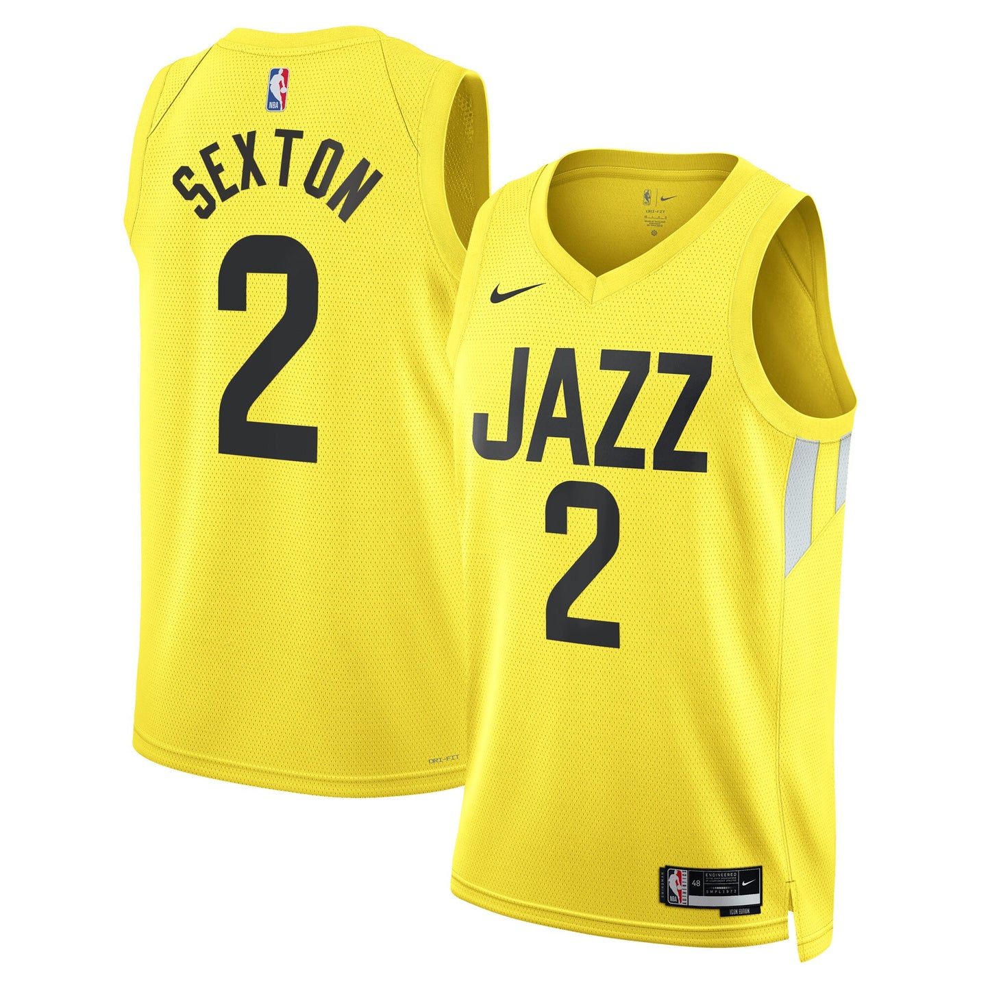 Collin Sexton Utah Jazz Nike Unisex Swingman Jersey - Icon Edition - Gold