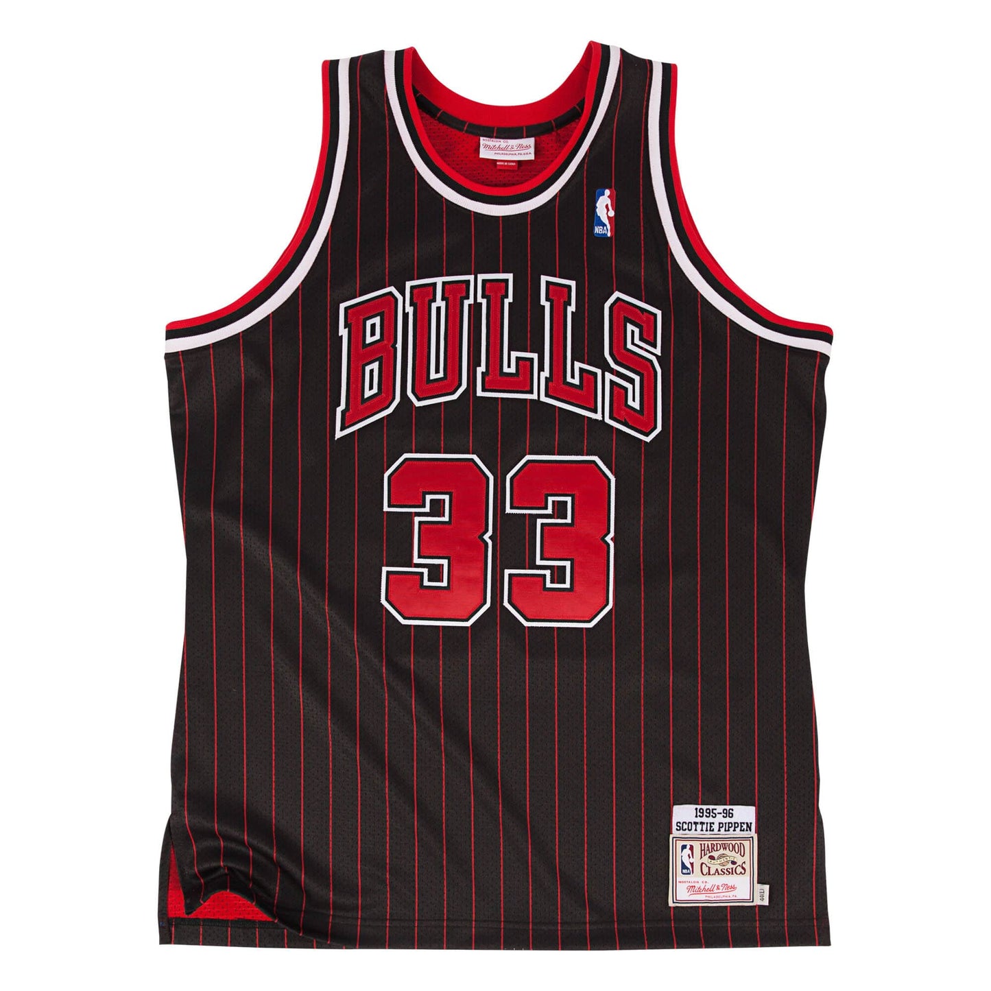 Authentic Scottie Pippen Chicago Bulls 1995-96 Jersey