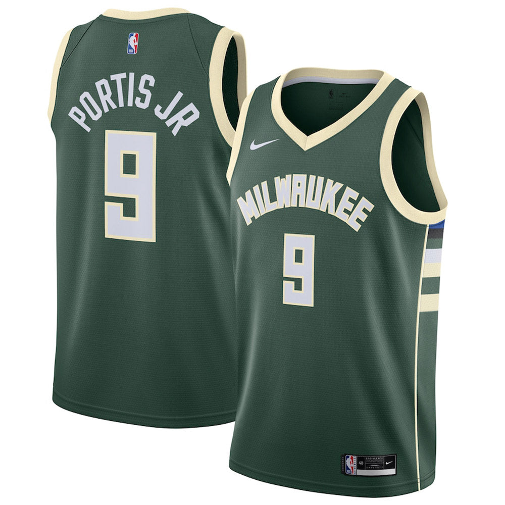 Youth Milwaukee Bucks Bobby Portis icon Edition Jersey - Green
