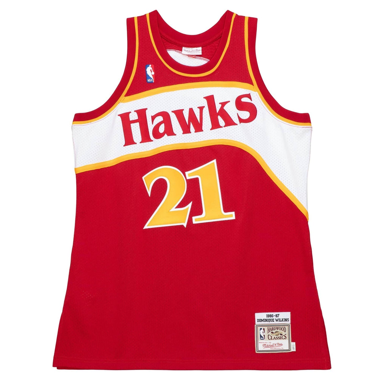 Authentic Dominique Wilkins Atlanta Hawks 1987-88 Jersey