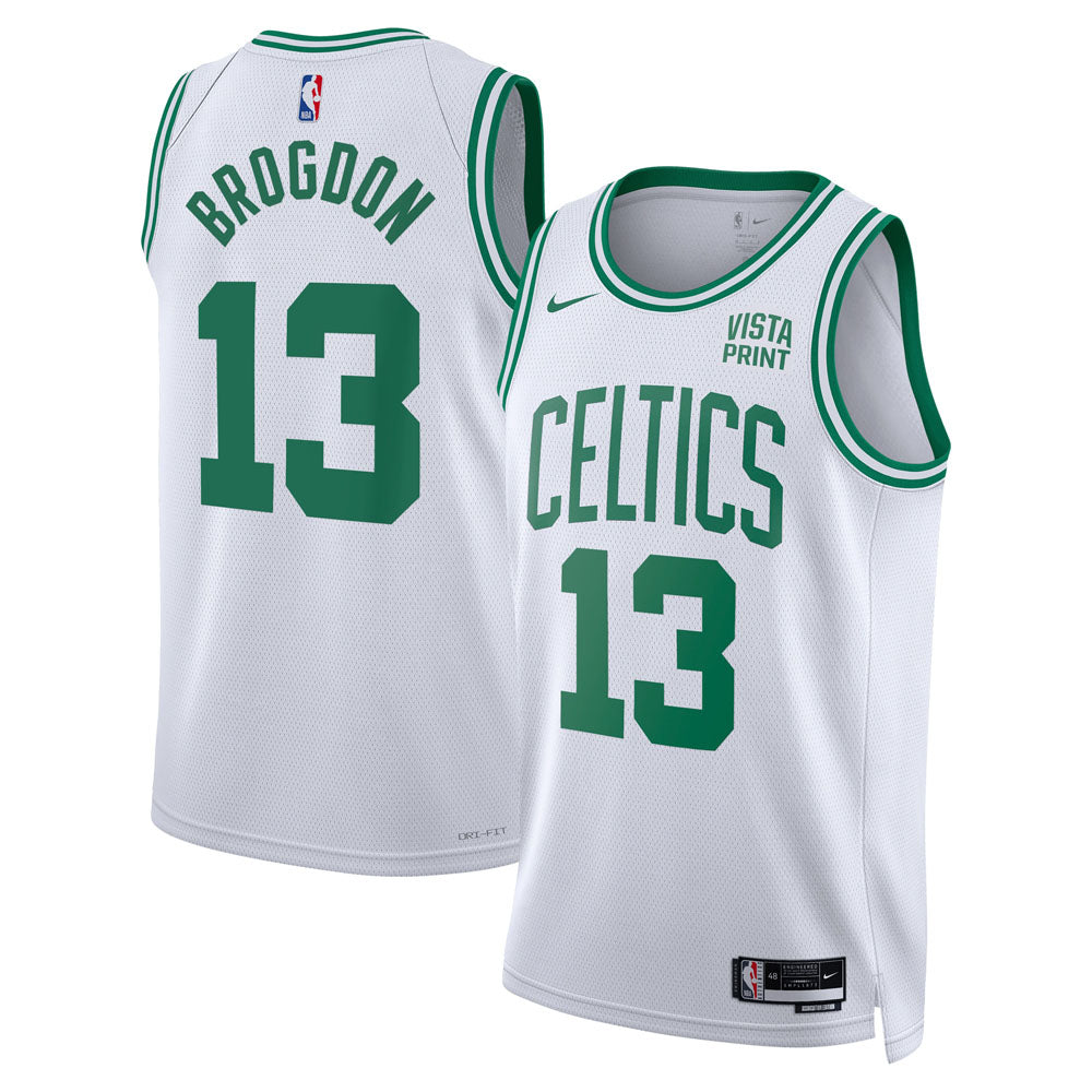 Youth Boston Celtics Malcolm Brogdon Association Jersey - White