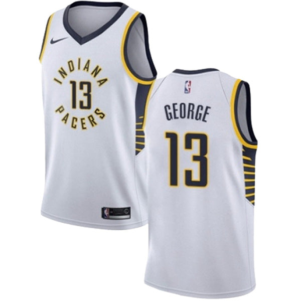 Youth Indiana Pacers Paul George Association Jersey - White