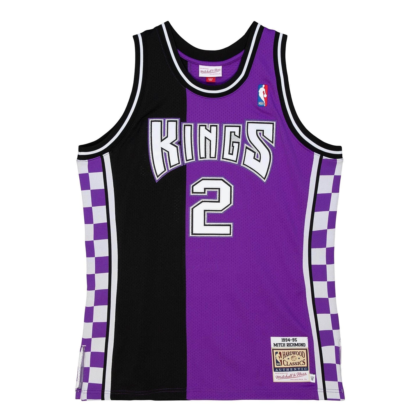 Authentic Mitch Richmond Sacramento Kings 1994-95 Jersey