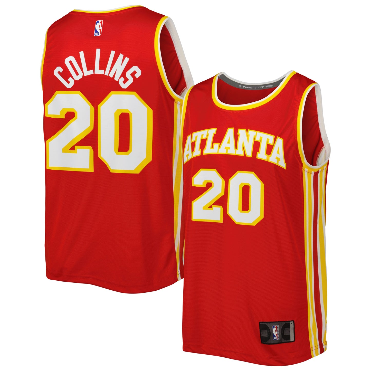 John Collins Atlanta Hawks Fanatics Branded 2021/22 Fast Break Player Jersey Red - Icon Edition