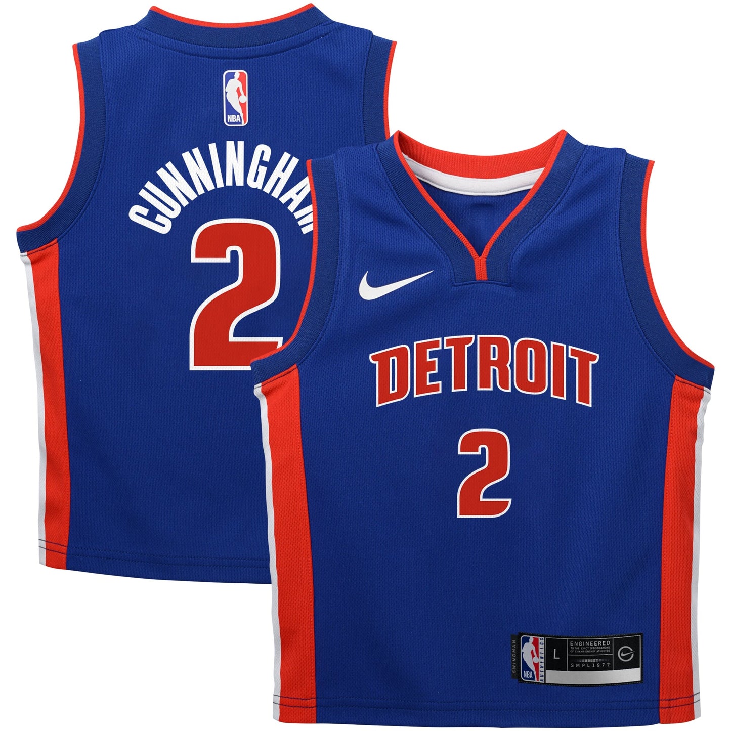 Cade Cunningham Detroit Pistons Nike Infant Swingman Player Jersey - Icon Edition - Blue