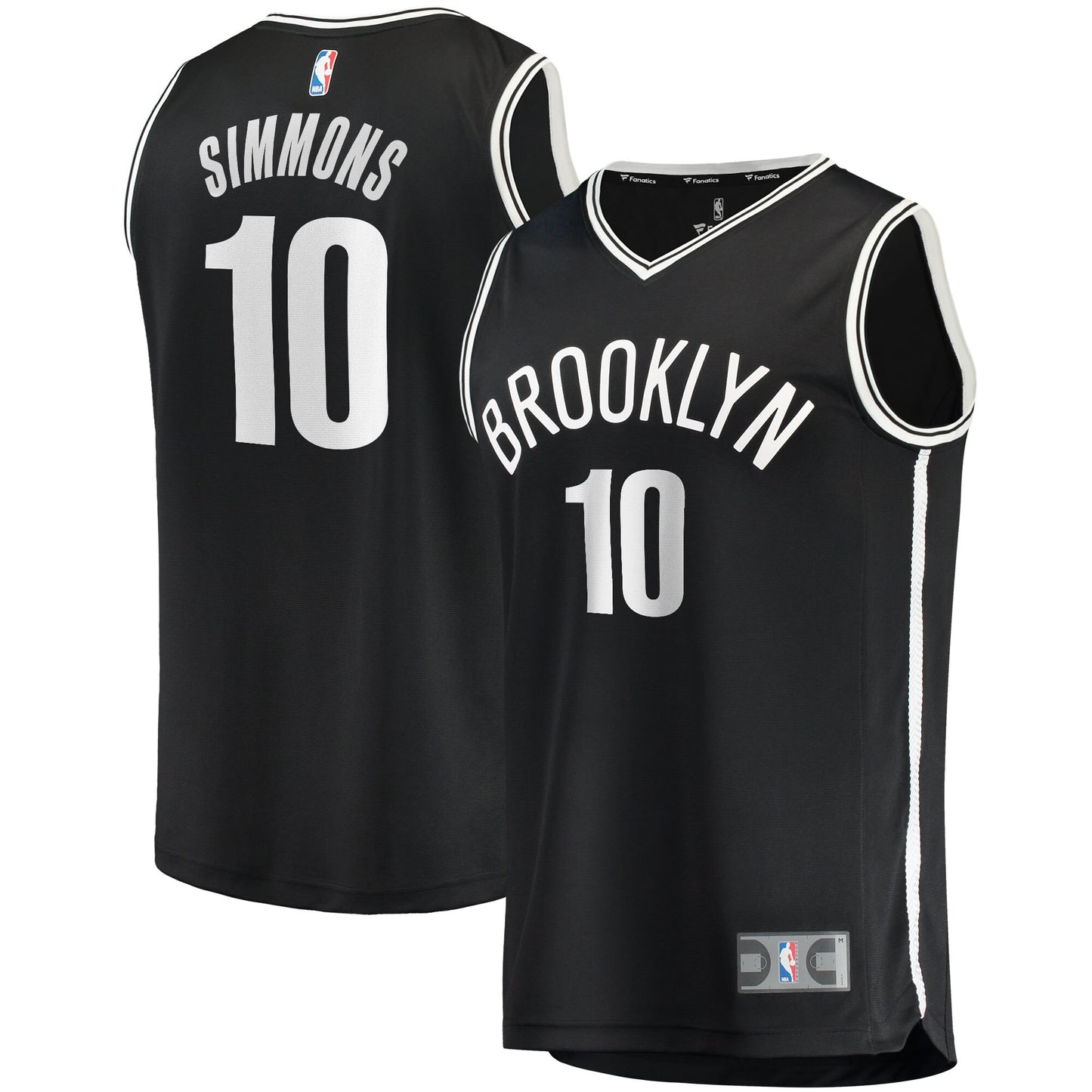 Ben Simmons Brooklyn Nets Fanatics Branded 2021/22 Fast Break Replica Jersey - Icon Edition - Black
