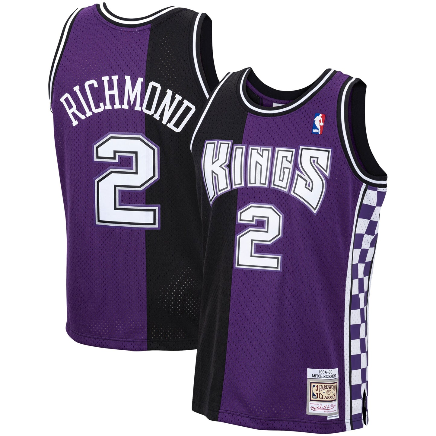 Mitch Richmond Sacramento Kings Mitchell & Ness Hardwood Classics Swingman Jersey - Purple