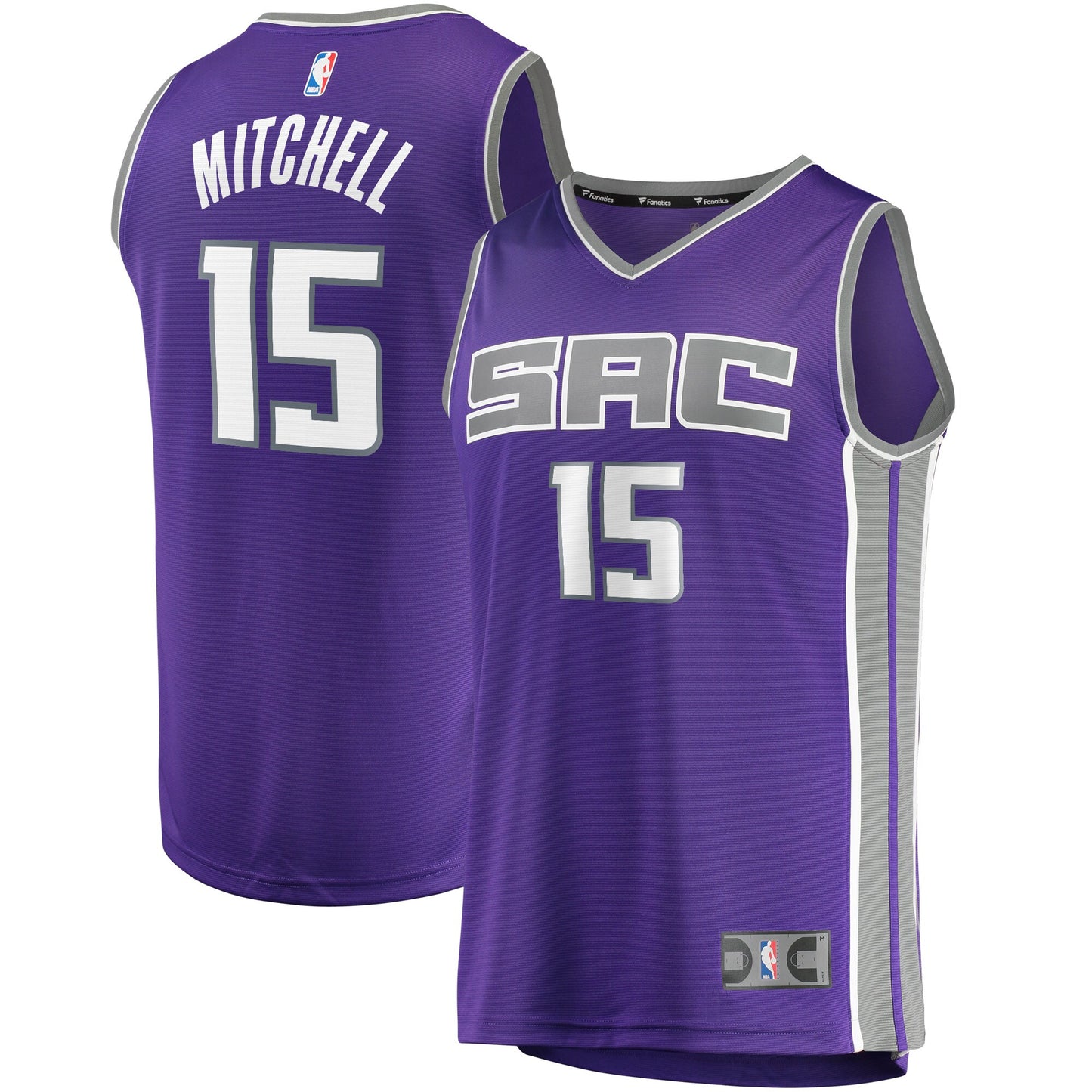 Davion Mitchell Sacramento Kings Fanatics Branded Fast Break Player Jersey - Icon Edition - Purple