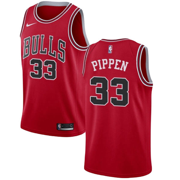 Youth Chicago Bulls Scottie Pippen Icon Edition Jersey - Red
