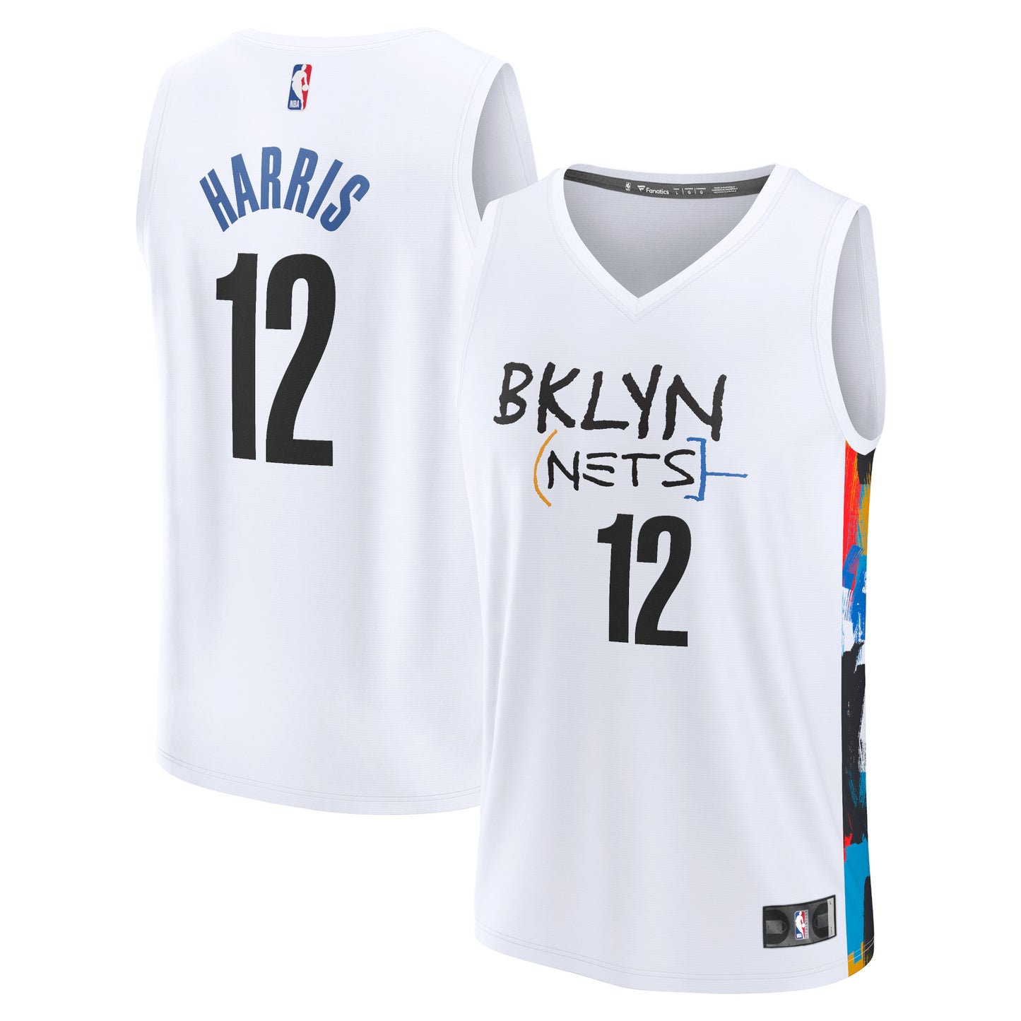 Joe Harris Brooklyn Nets Fanatics Branded 2022/23 Fastbreak Jersey - City Edition - White