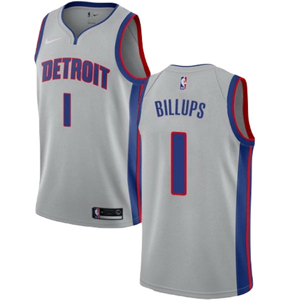 Men's Detroit Pistons Chauncey Billups Statement Edition Jersey - Silver