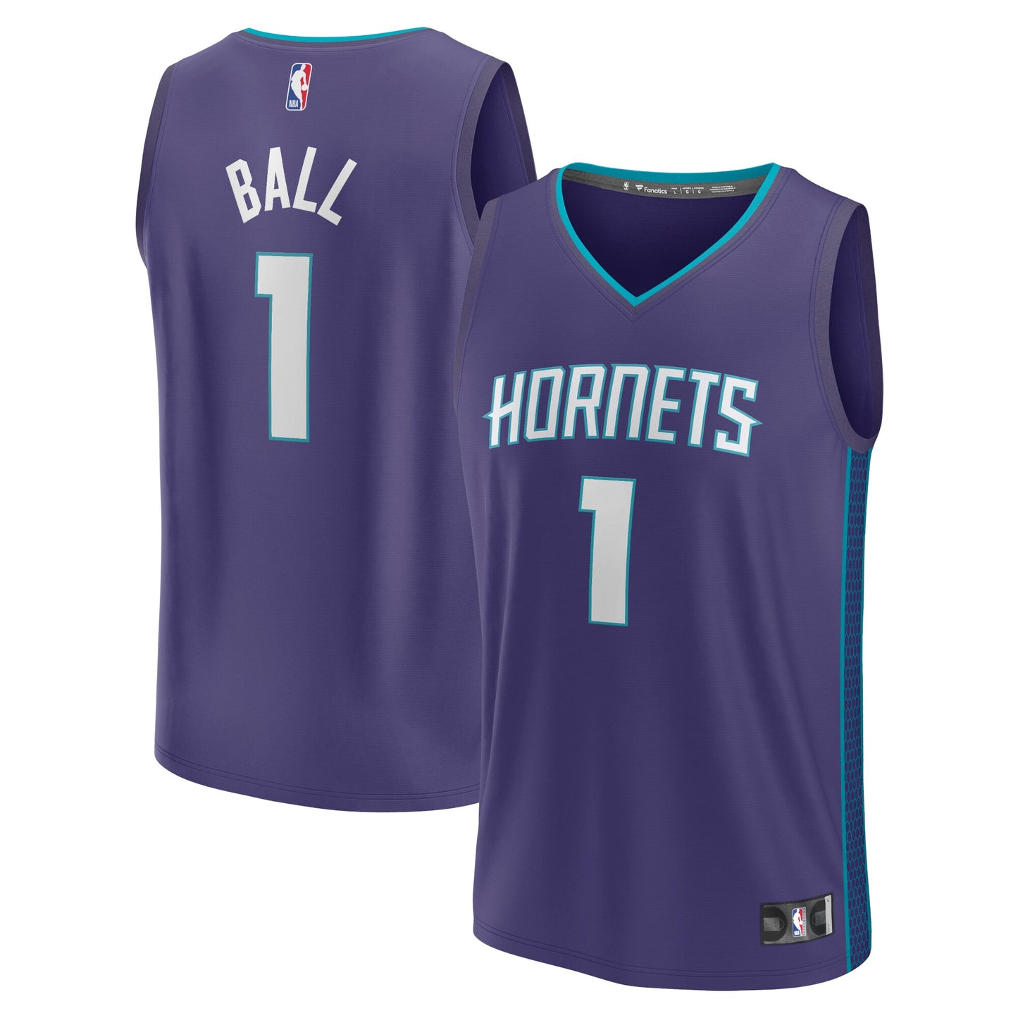 LaMelo Ball Charlotte Hornets Fanatics Branded Youth Player Jersey - Statement Edition - Purple