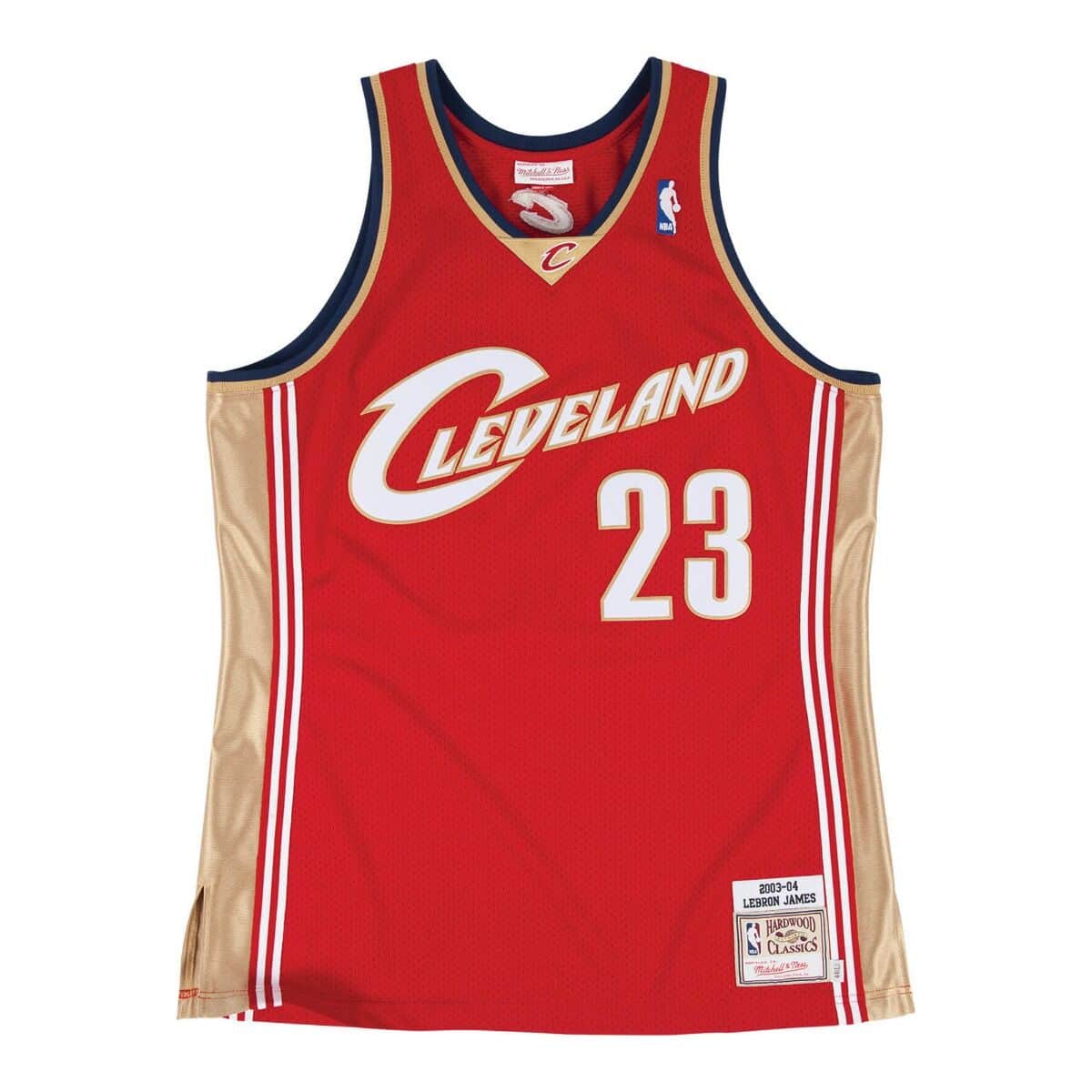 Authentic Lebron James Cleveland Cavaliers Road 2003-04 Jersey