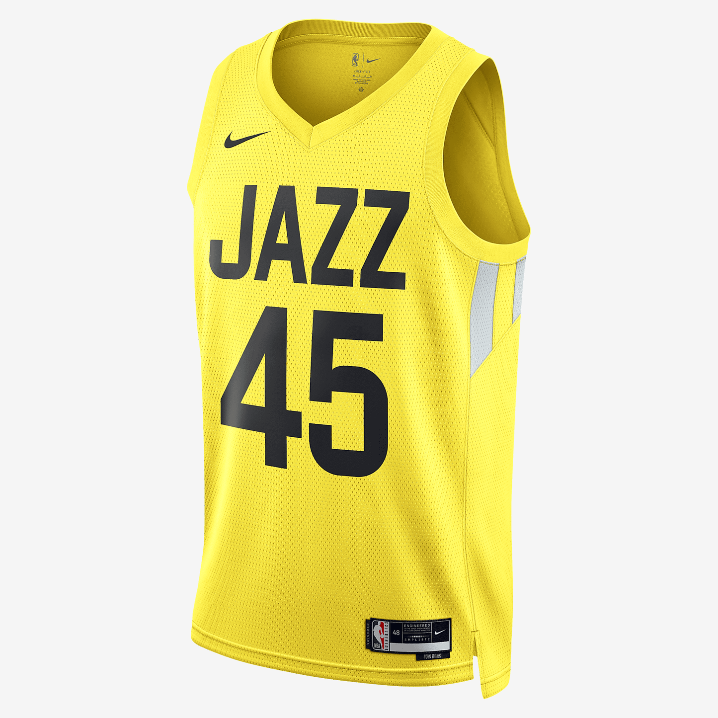 Utah Jazz Icon Edition 2022/23 Nike Dri-FIT NBA Swingman Jersey - Yellow Strike